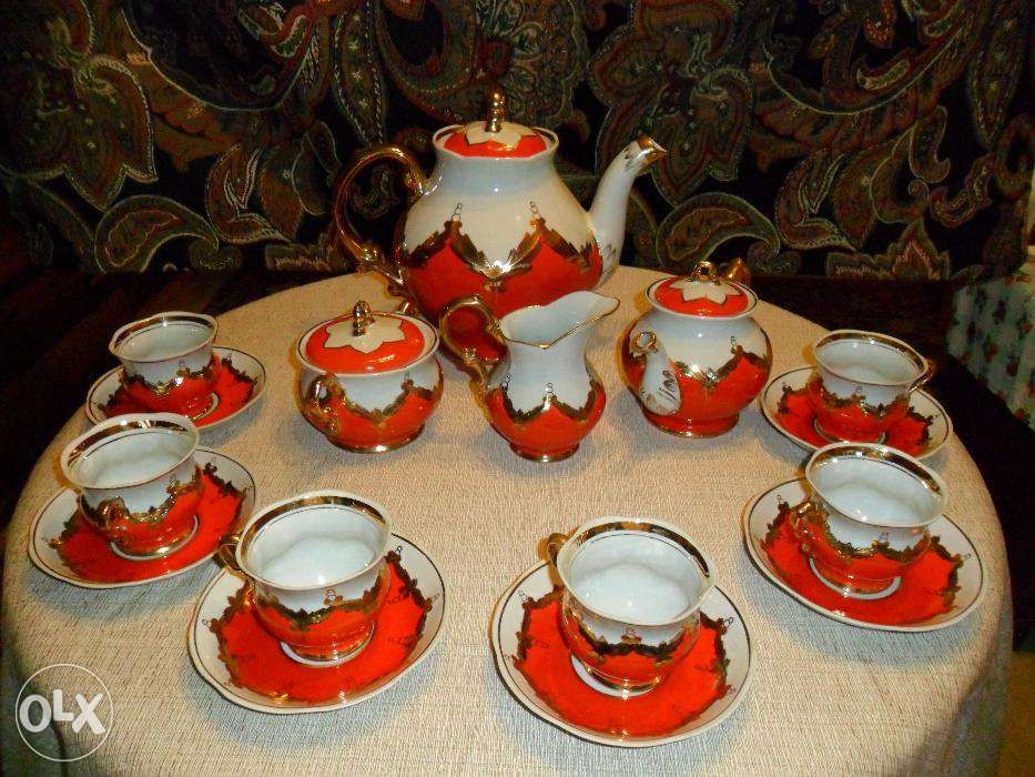 Чайный сервиз БУТОН Барановский ФЗ СССР,НОВЫЙ