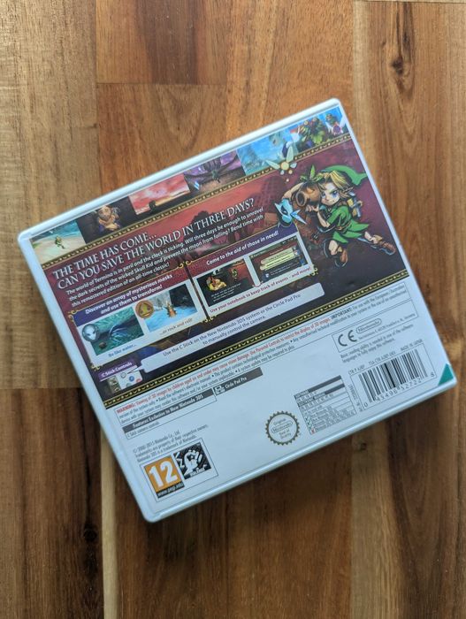 Zelda Majora's Mask 3D Nintendo 3DS Wersja Angielska