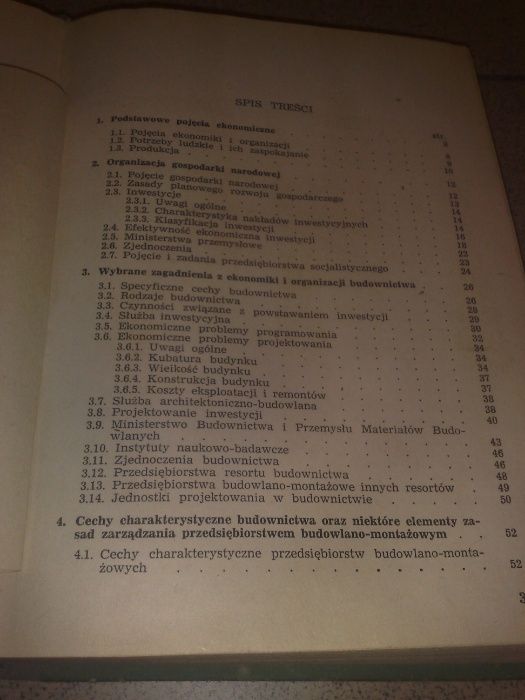 EkonomiKa i Organizacja Budownictwa, W-wa1972,S.Kotyński ,W.Obtułowicz