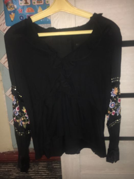 Плаття, сукні, вишита кофтинка, сарафан в полоску