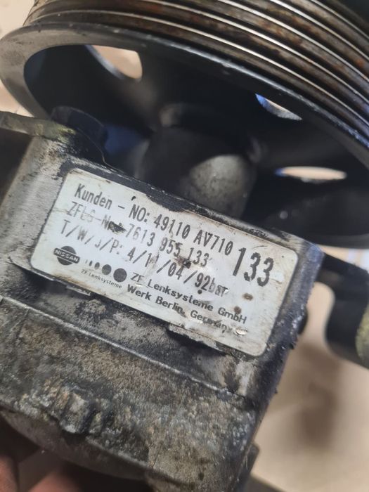 Насос гідропідсилювача керма 7613955133 для Nissan Primera P12 Нісан