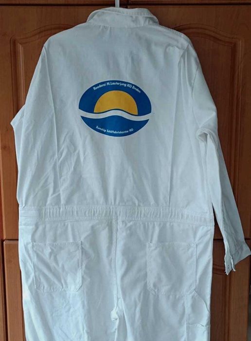 biały kombinezon roboczy rozm. 60