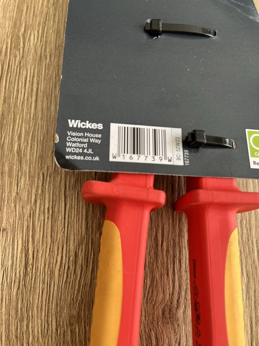 VDE Szczypce nastawne 250mm Wickers do rur