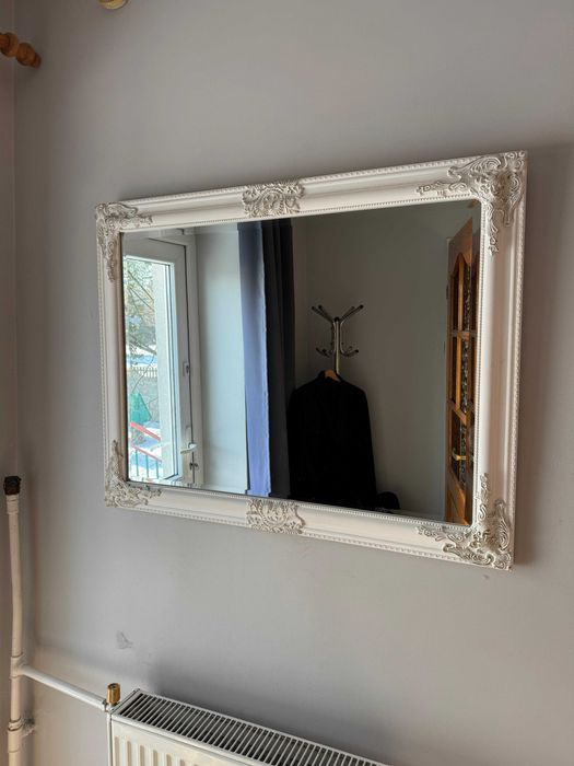 Lustro NORDBORG 70x90 białe