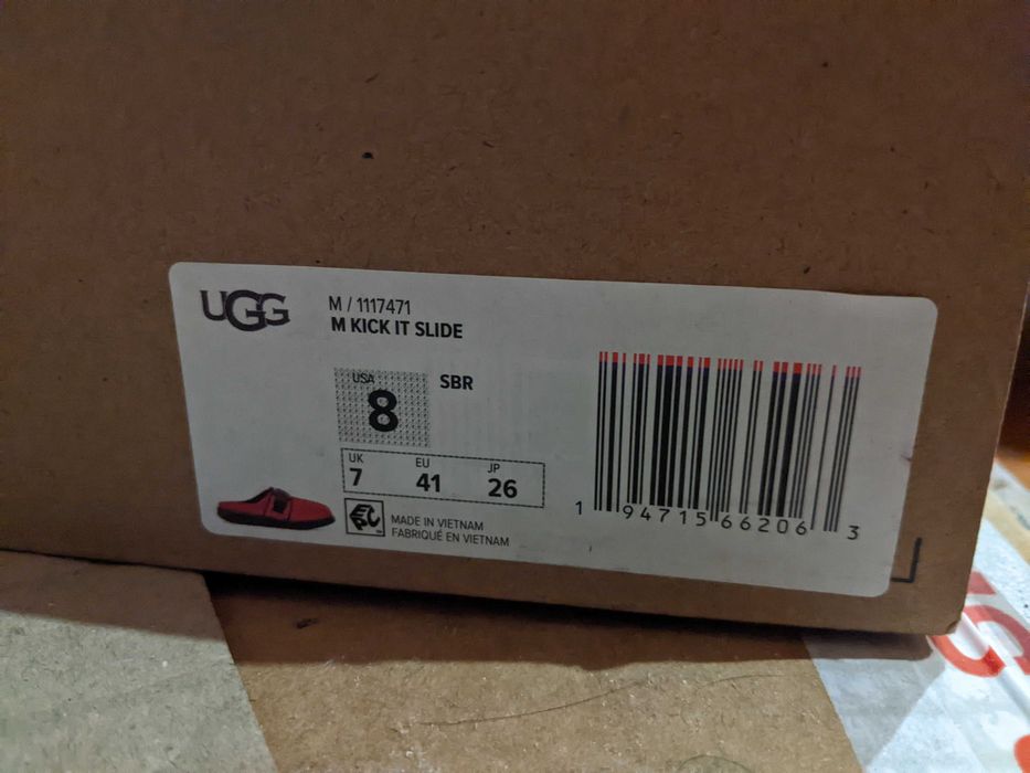 UGG M Kick it Slide 1117471 US8 сліпони, тапки, капці