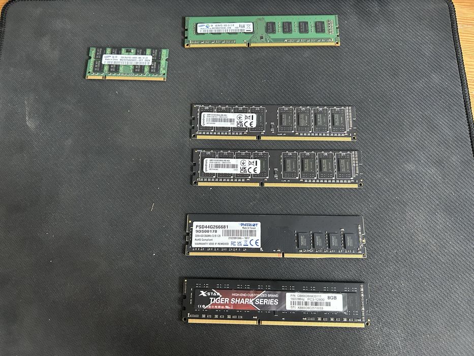 Sprzedam ram ddr3 ddr4