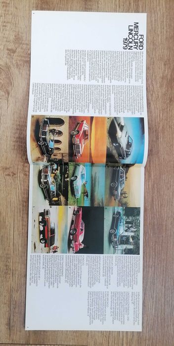 Prospekt Ford program 1979 rok.
