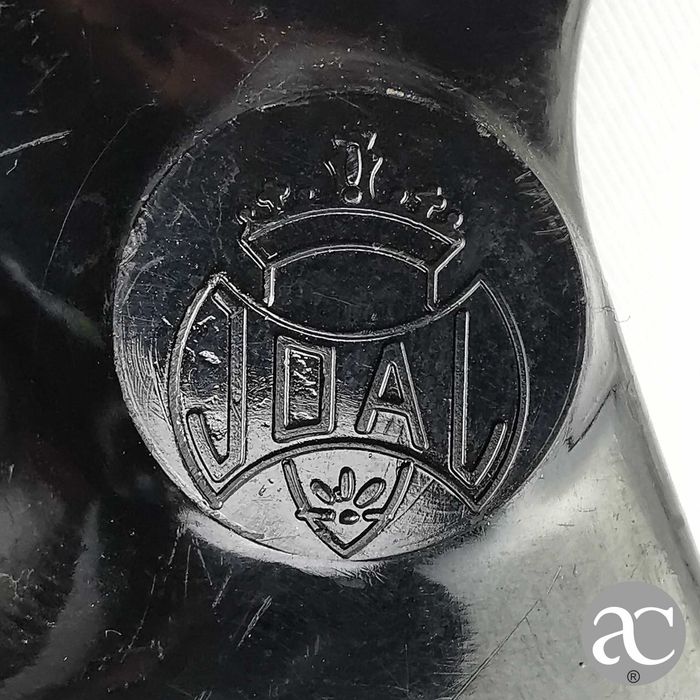 Conjunto de 3 pequenos ferros de engomar de viagem anos 40 / 50