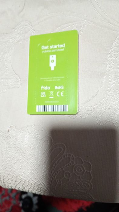 Security Key NFC by Yubico klucz zabezpieczający