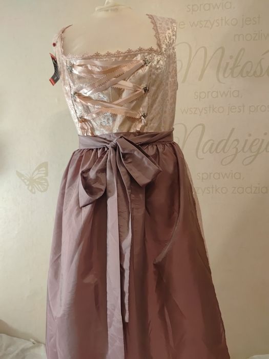 Strój przebranie ludowy folk biesiada Oktoberfest Jagna Chłopi roz 48