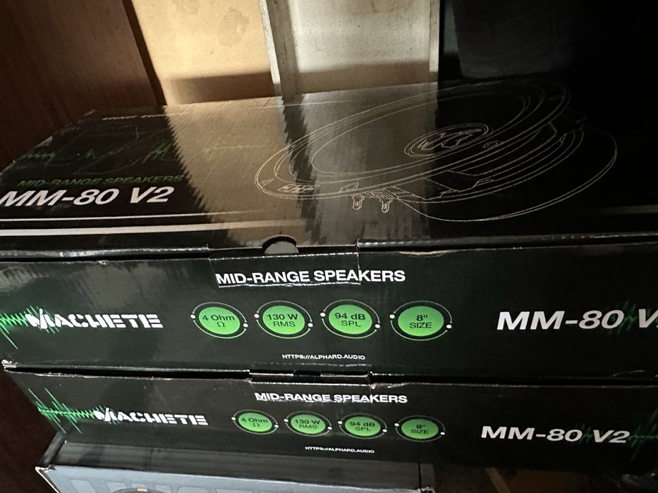 Динамики эстрадные deaf bonce machete mm80v2 новые