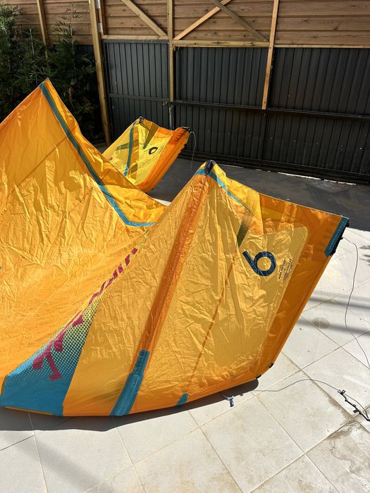 Kite Airush Session V2 6m – Como Novo – Apenas 1 Utilização