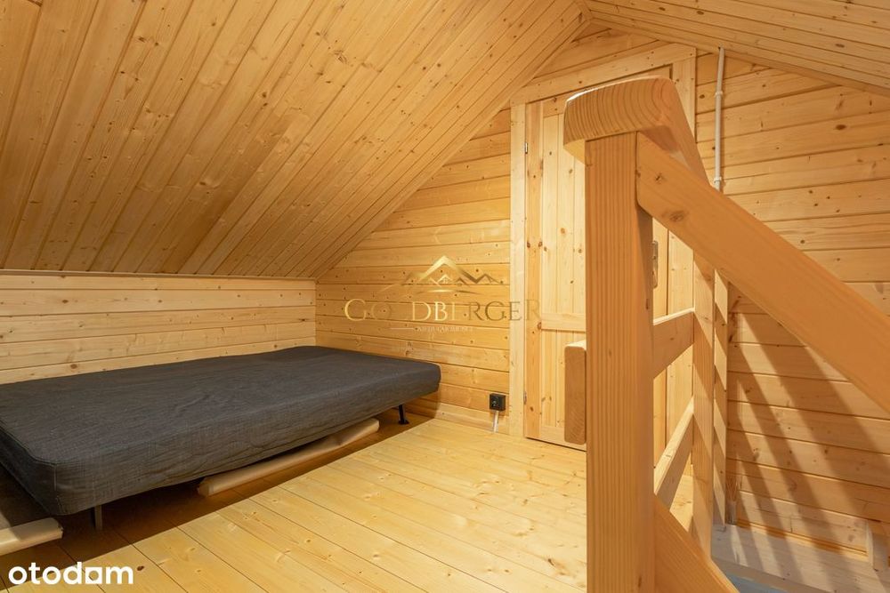 Drewniany dom całoroczny | 74 m² | Działka 1 199 m