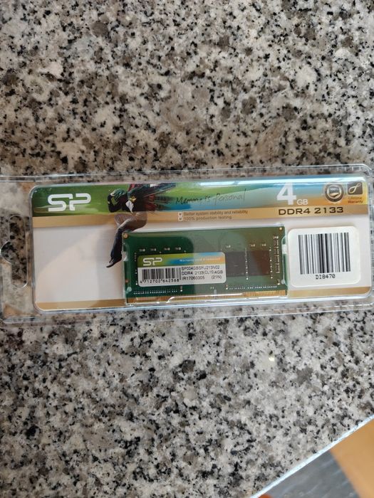 RAM SP 4GB DDR4 2133MHz SODIMM para portátil
