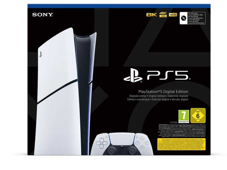 Playstation 5 Slim de 825GB NOVA SELADA