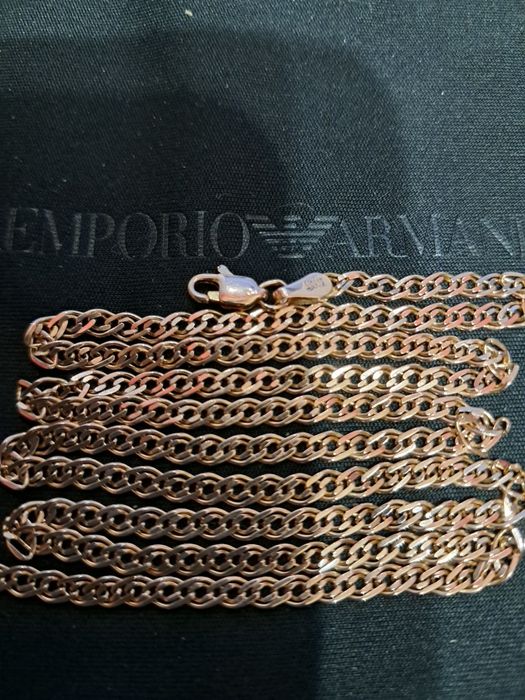 Mona Lisa złoty Łańcuszek P585