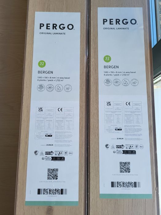 Panele laminowane Pergo nowe