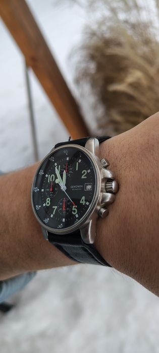 Zegarek SEKONDA chronograf!