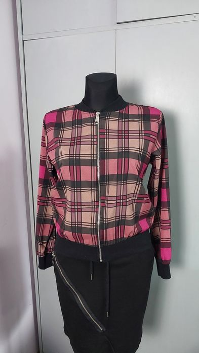 Rozpinana bluza damska, cienka, kurtka bomberka