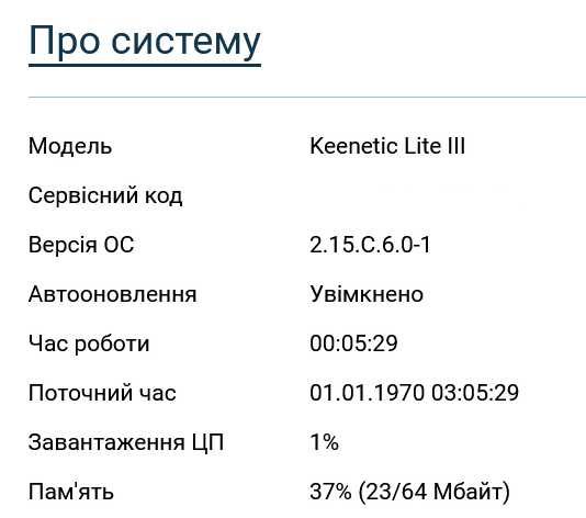 Роутер Zyxel Keenetic Lite III