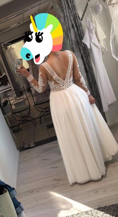 Suknia ślubna + welon Chris Visual