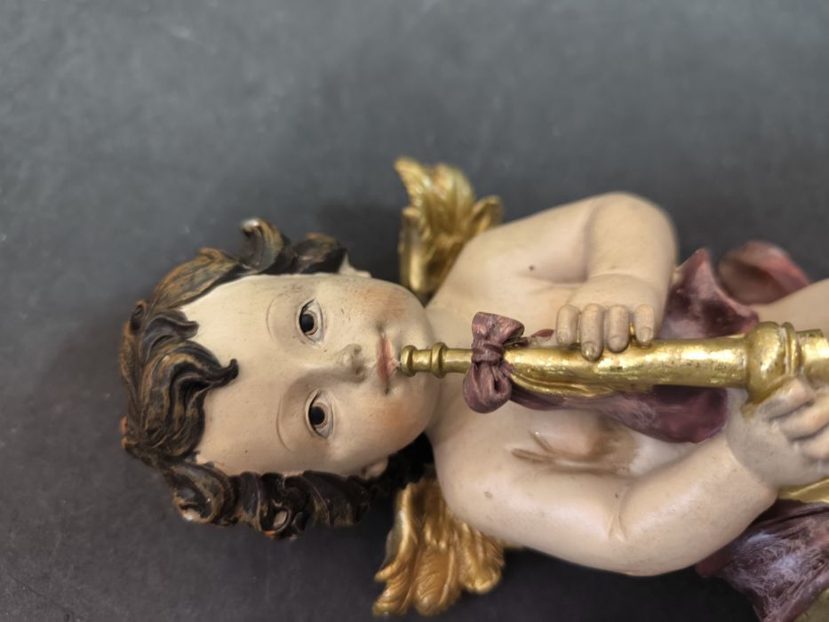 Anjo Decorativo de Parede com Trombete