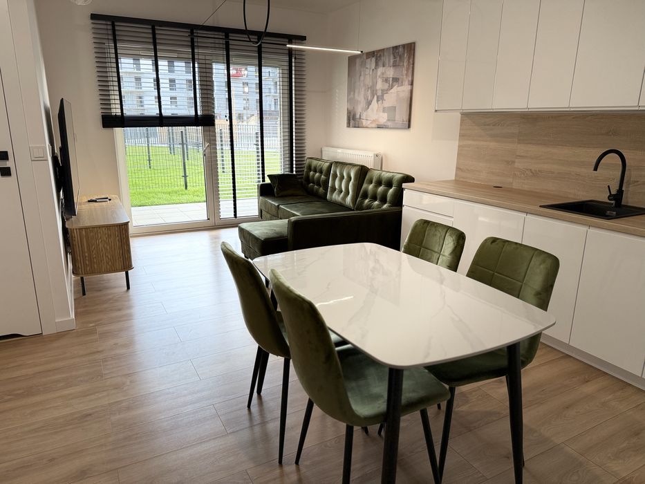 Nowe mieszkanie 2 pokoje 2 ogródki 41 m² Nordic Bemowo II miejsce garażowe klimatyzacja - View 3