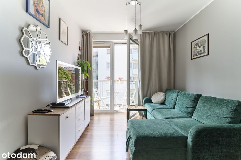 Łąkowa 60 | 2 pokoje | balkon | nowocześnie i w centrum