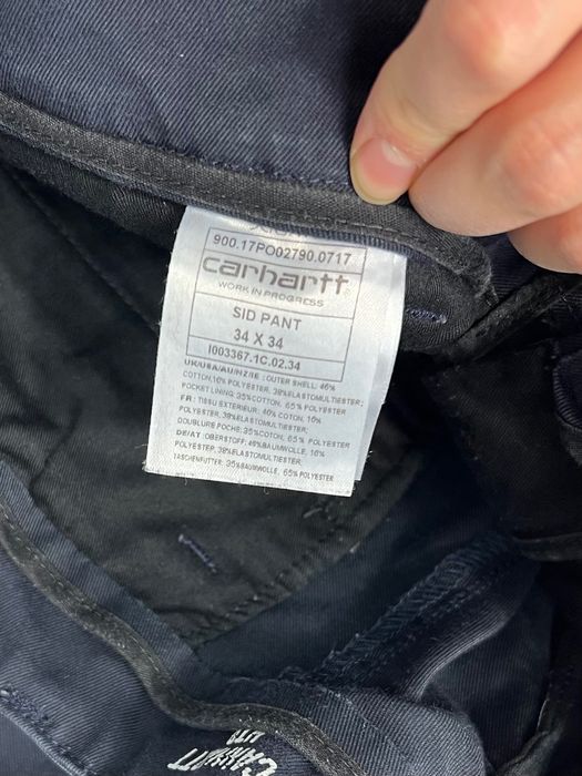 Spodnie Carhartt logo