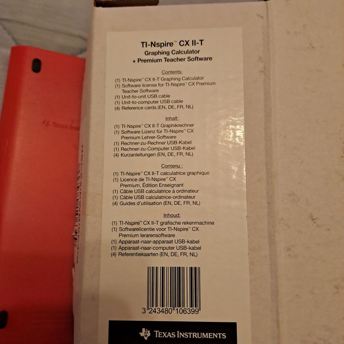 Calculadora gráfica TI-Nspire CX II-T