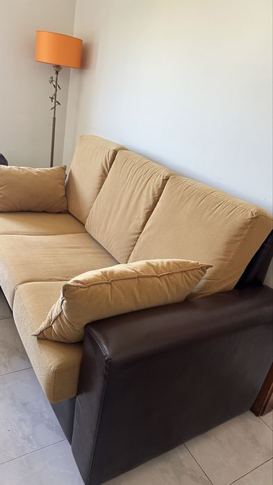 Sofa cama tres lugares novo