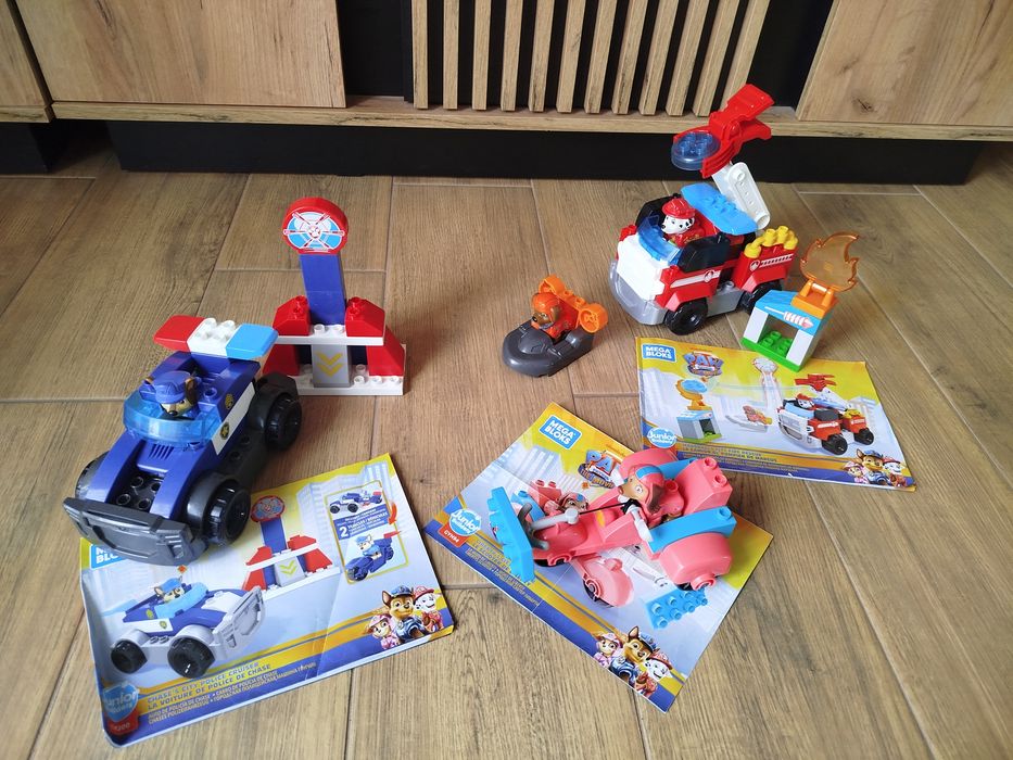 Klocki mega bloks psi patrol