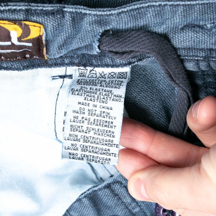 Y2k Oneill mega szerokie baggy cargo spodnie grube XL