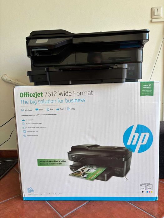 Vendo Impressora HP Officejet 7612 Wide Format