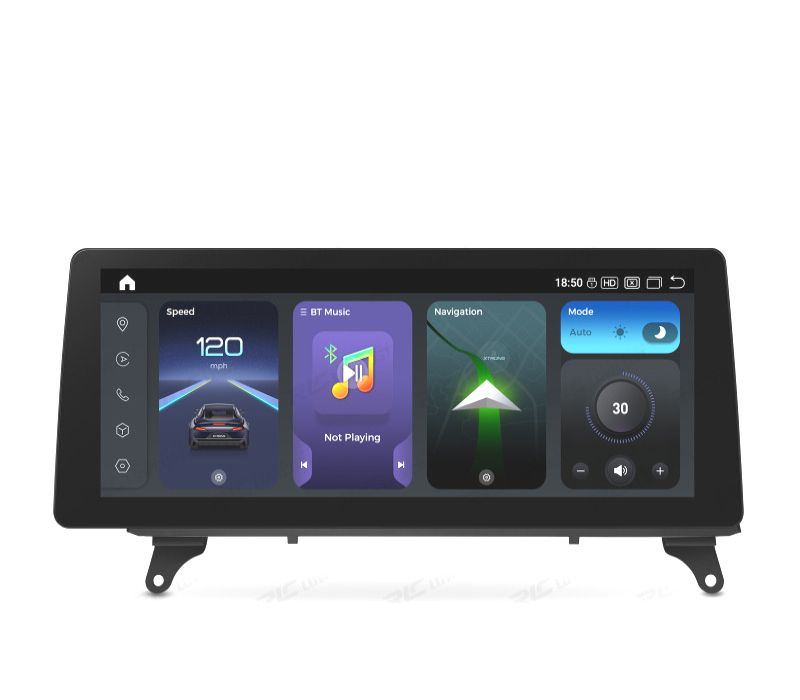 RÁDIO GPS ANDROID 14 BMW X5 E70 / X6 E71 CIC 12.3