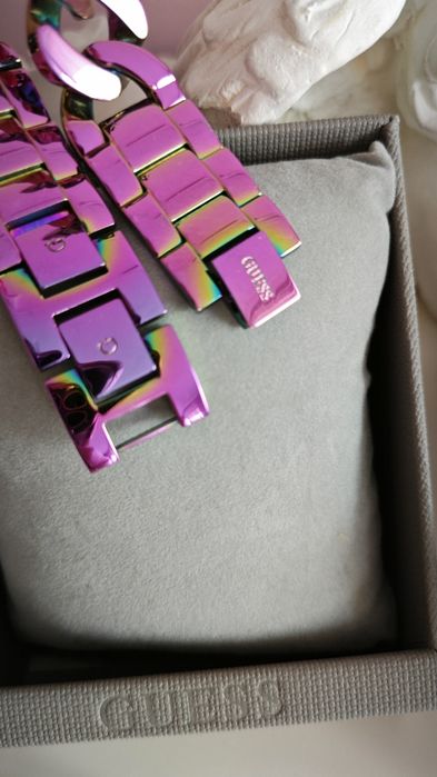 Zegarek damski Guess Lady Pink bransoleta kolorowy