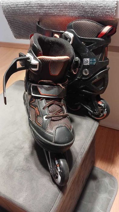 Rolki Oxelo Fit 3 - regulowane, rozmiar 32-35.