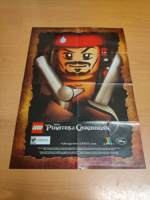 Posters Lego Piratas das Caraibas