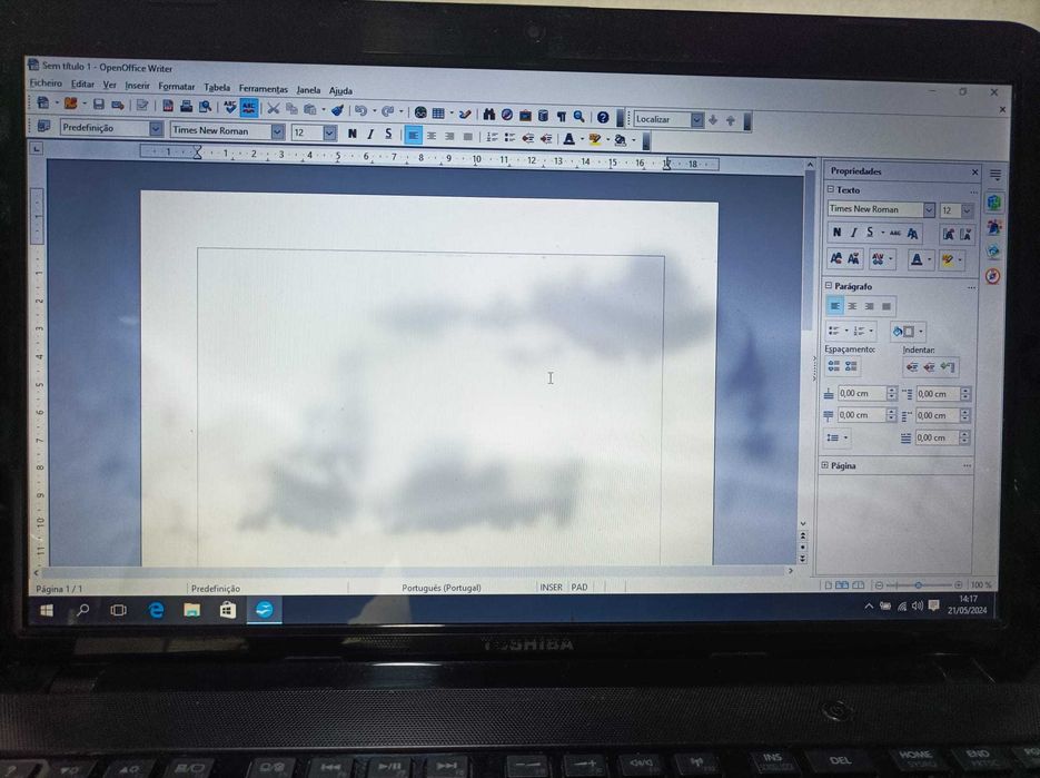 Portátil Toshiba i5 3ª geração 15.6''
