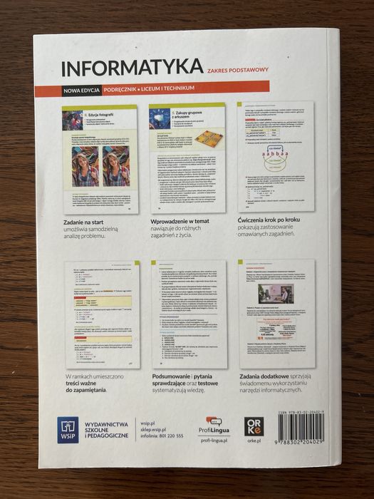 Informatyka 1 Podręcznik