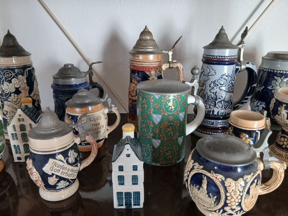 Conjunto de coleção de canecas Alemãs