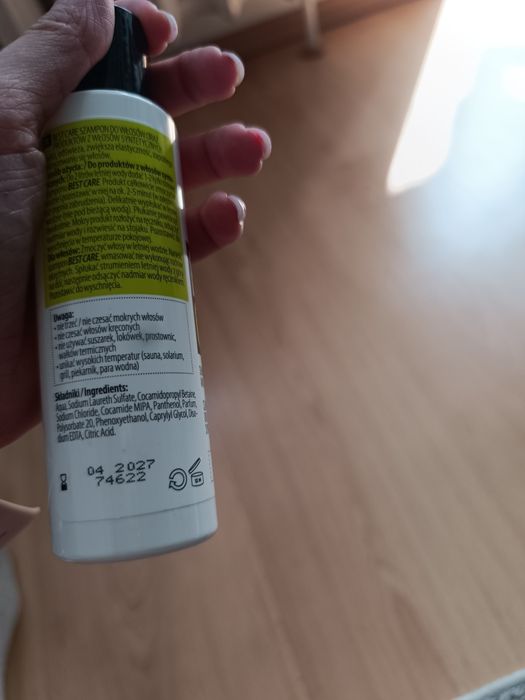 Peruka syntetyczna blond Rokoko