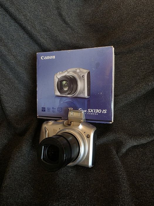 Canon PowerShot SX130 IS | Kompletny Zestaw | aparat cyfrowy Y2K