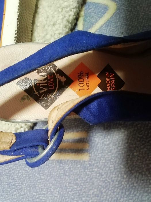Туфли vitti love 100 natural made in spain