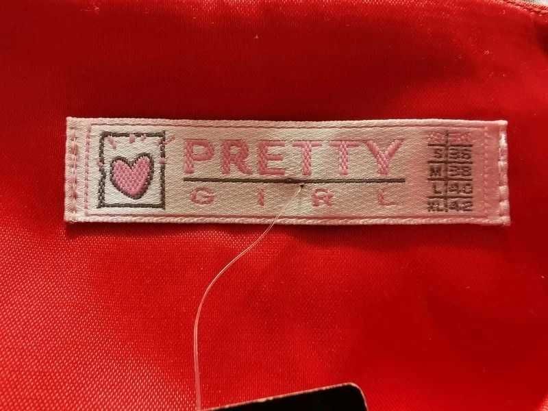 Czerwona satynowa sukienka midi, przylegająca