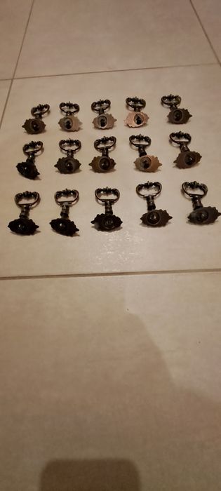 Uchwyt meblowy patynowany brąz