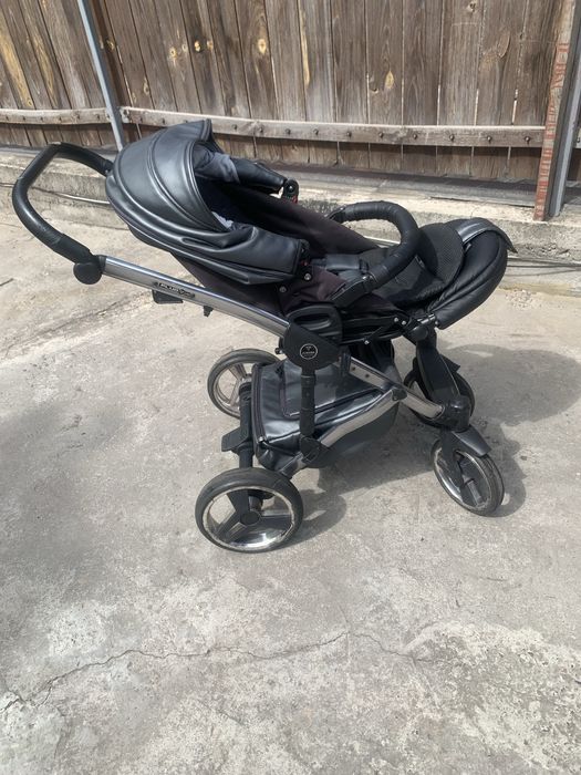 Каляска дитяча 2 в 1 Junama exclusive prams маневрена і легка в управл