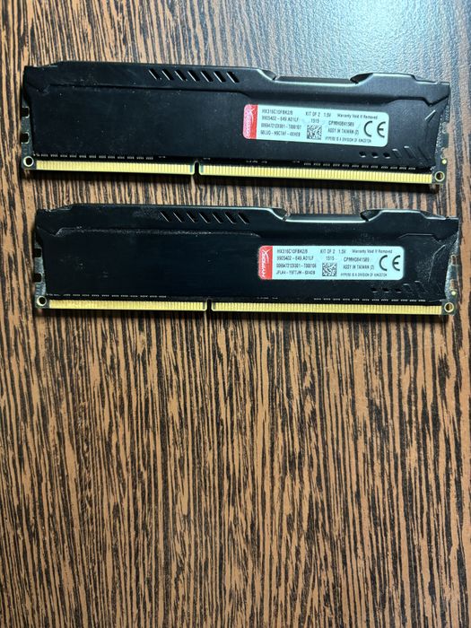 Kingston HyperX Fury Black (DDR3) на 8 GB