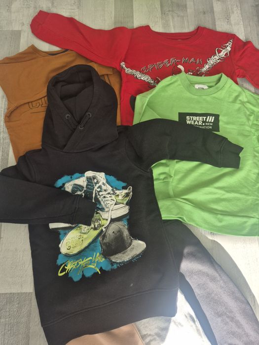 Ciuchy chłopiece 134/140