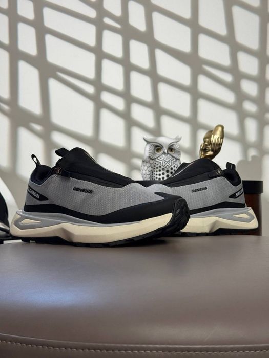 Крутезні чоловічі кросівки Solomon Odyssey Elmt Advanced Light Grey Black! Нові! Розміри:41-45